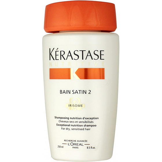 Kérastase Nutritive Bain Satin 2 Irisome šampónový kúpeľ pre suché a scitlivené vlasy 250 ml
