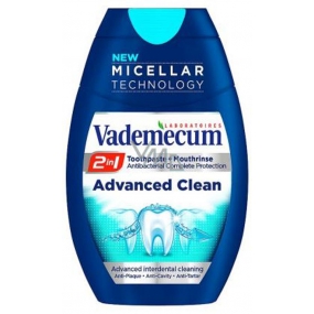 Vademecum 2v1 Advanced Clean zubná pasta 75 ml