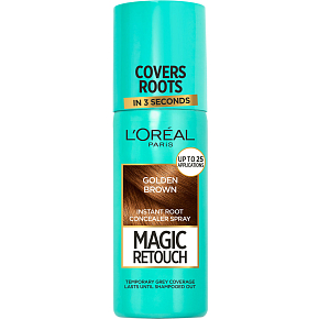 L'Oréal Magic Retouch Golden brown zakrytie odrastov, 75 ml