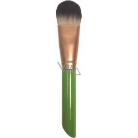 Kozmetický štetec na make-up rôzne farby rukovätí 15,5 cm