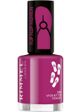 Rimmel London 60 Seconds Flip Flop lak na nechty 336 Violet en Vogue 8 ml