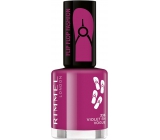 Rimmel London 60 sekund Flip Flop lak na nechty 336 Violet en Vogue 8 ml