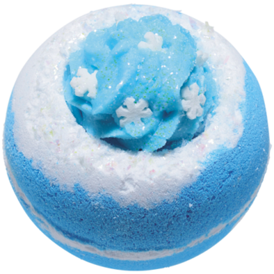 Bomb Cosmetics Sneží - Let it Snow Šumivý balistik do kúpeľa 160 g