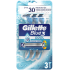Gillette Blue 3 Cool 3-čepeľový holiaci strojček pre mužov 3 kusy