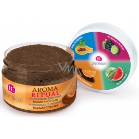 Dermacol Aroma Ritual Belgická čokoláda harmonizujúci telový peeling 200 g