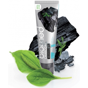 Biomed Charcoal s prírodným čiernym uhlím zubná pasta 100 g