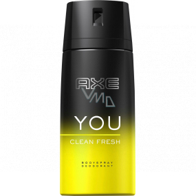 Axe You Clean Fresh dezodorant sprej pre mužov 150 ml