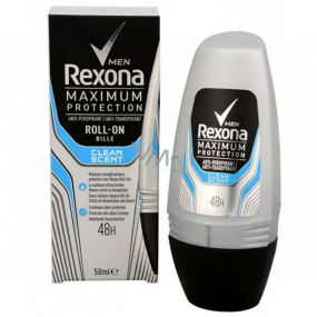 Rexona Men Maximum Protection Clean Scent antiperspirant dezodorant roll-on 50 ml