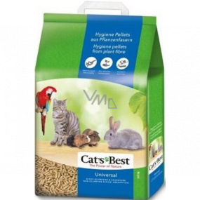 Cats Best ekologické stelivo pre mačky, králiky a malé hlodavce univerzálny 5,5 kg