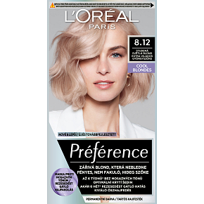 L'oreal Paris Préférence Cool Blondes farba na vlasy, Alaska, studená svetlá blond 8.12