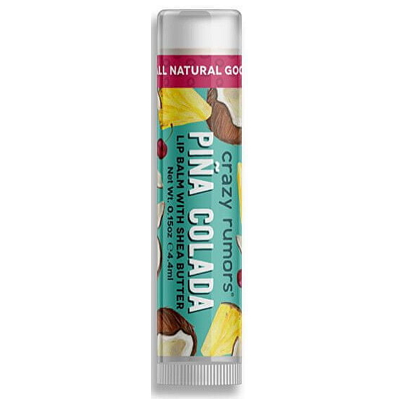 Crazy Rumors Pina Colada balzam na pery s príchuťou ananásu a kokosu 4,4 ml