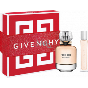 Givenchy L Interdit parfumovaná voda pre ženy 50 ml + parfumovaná voda 12,5 ml cestovné balenie, darčeková sada pre ženy