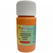 Univerzálna akrylová farba Art e Miss Matte 63 Orange 40 g