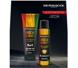 Dermacol Men Agent Don´t Worry be Happy 3v1 sprchový gél na telo, vlasy a tvár 250 ml + dezodorant v spreji 150 ml, kozmetická sada pre mužov