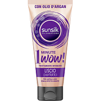 Sunsilk maska pre hladké vlasy Liscio Perfetto 1 Minute Wow, 180 ml