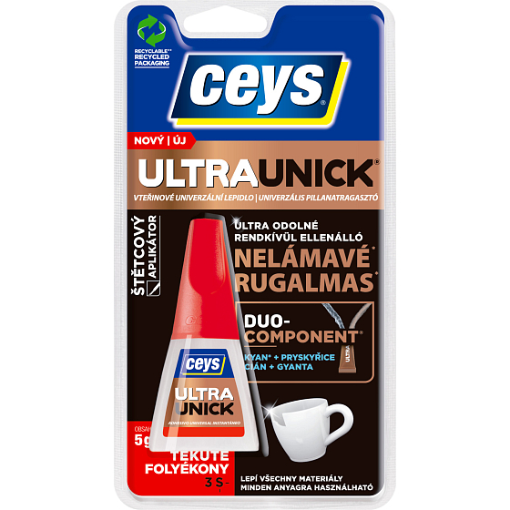 Ceys Ultraunick Liq okamžité lepidlo so štetcom 5 g