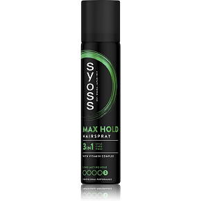 Syoss Max Hold 3v1 lak na vlasy pre fixáciu vlasov 75ml