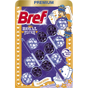 Bref WC Clean Queen, WC guličky, 3 × 50 g