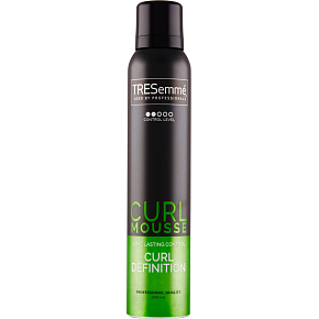 TRESemmé Volume Curl Mousse Profesionálne tužidlo na vlasy, 200 ml