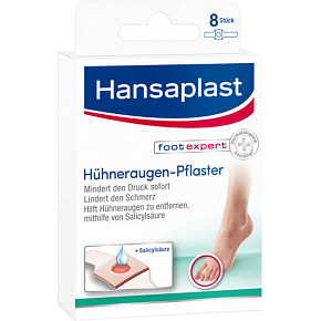 Hansaplast náplasť na kuriu oka, 8 ks