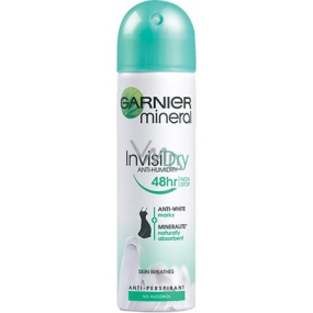 Garnier Mineral Invisi Dry Anti-Humidity dezodorant sprej pre ženy 150 ml