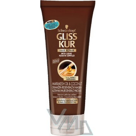 Gliss Kur Marrakesh Oil & Coconut maska normálne ľahko poškodené vlasy 200 ml