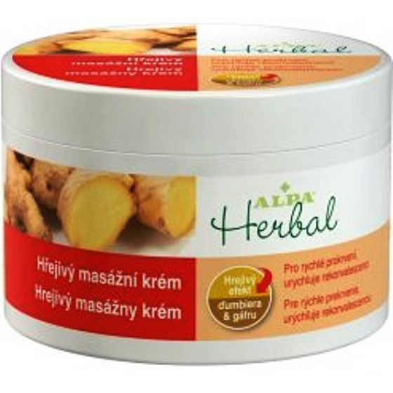 Alpa Herbal hrejivý masážny krém 250 ml