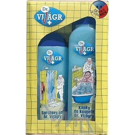 Bohemia Gifts Dr. ViJágry sprchový gél 300 ml + pena do kúpeľa 500 ml, kozmetická sada