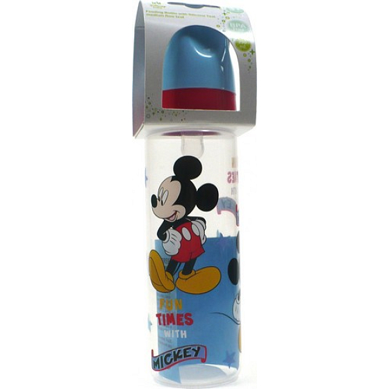Disney Mickey Mouse Baby dojčenská fľaša 3+ 250 ml