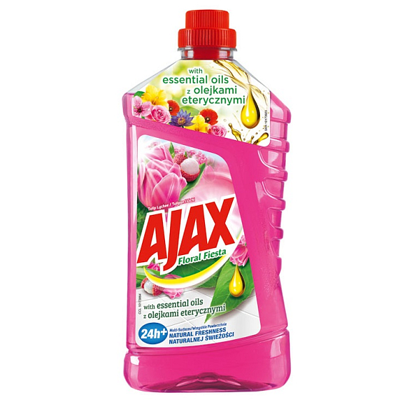 Ajax Floral Fiesta Tulip & Lychee univerzálny čistiaci prostriedok 1 l