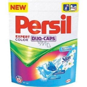 Persil Duo-Caps Color by Silan gélové kapsule na farebnú bielizeň 32 dávok 33,04 ml