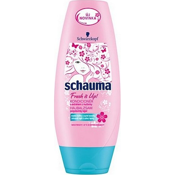 Schauma Fresh it Up! balzam pre rýchlo sa mastiace korienky a suché končeky 200 ml