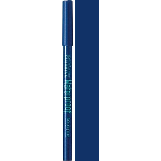 Bourjois Contour Clubbing vodeodolná ceruzka na oči 46 Bleu Néon 1,2 g