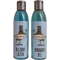 Bohemia Gifts Rozprávka o otcovi rozprávka, sprchový gél 250 ml + olejový kúpeľ 200 ml (s príjemnou citrusovou vôňou), kniha kozmetická sada