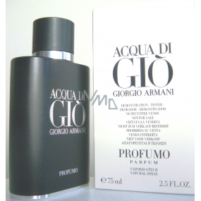 Giorgio Armani Acqua di Gio Profumo toaletná voda pre mužov 75 ml Tester