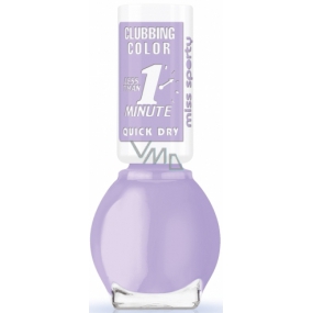 Miss Sporty Clubbing Color lak na nechty 190 Lilac 7 ml