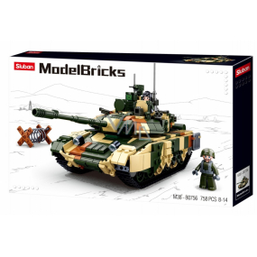 EP Line Sluban Army Tank T90MS 758 dielikov, odporúčaný vek 6+