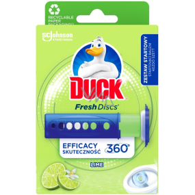 Duck Fresh Discs Limetka WC gél pre hygienickú čistotu a sviežosť Vašej toalety 36 ml