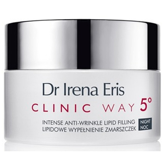 Dr Irena Eris Clinic Way 5 ° Dermo nočný a očný krém proti vráskam 50 ml