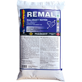 Remal Maliarsky náter v prášku Biely 4,5 kg