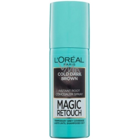 Loreal Paris Magic Retouch vlasový korektor šedín a odrastov Cold Dark Brown 75 ml