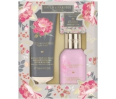 Baylis & Harding Ružová magnólie a Hruškový kvet sprchový gél 100 ml + telové mlieko 125 ml + toaletné mydlo 40 g, kozmetická sada