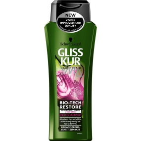 Gliss Kur Bio-Tech Restore šampón pre potreby krehkých vlasov 250 ml