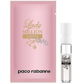 Paco Rabanne Lady Million Empire parfumovaná voda pre ženy 1,5 ml s rozprašovačom, fľaštička