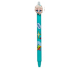 Colorino Gumovatelné pero Disney Emoji tmavo zelené, modrá náplň 0,5 mm