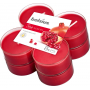 Bolsius True Scents Pomegranate - Granátové jablko maxi vonné čajové sviečky 8 kusov, doba horenia 8 hodín