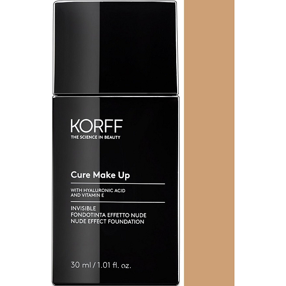 Korff Cure Make Up Invisible Nude Effect Foundation neviditeľný make-up 03 Walnut 30 ml