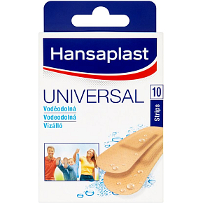 Hansaplast Universal voděodolná náplasť, 10 ks