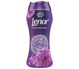 Lenor Amethyst & Floral Bouquet vôňa bergamotu, frézie a jazmínu vonné guličky do bubna práčky 140 g