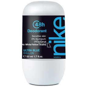 Nike Ultra Blue Man roll-on guľôčkový dezodorant roll-on pre mužov 50 ml